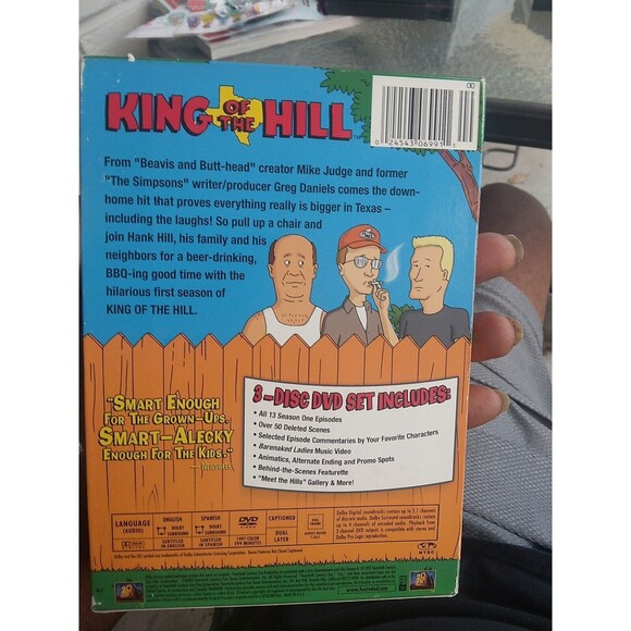 King of the Hill: The Complete 1st Season (DVD, 1997) - Picture 2 of 2